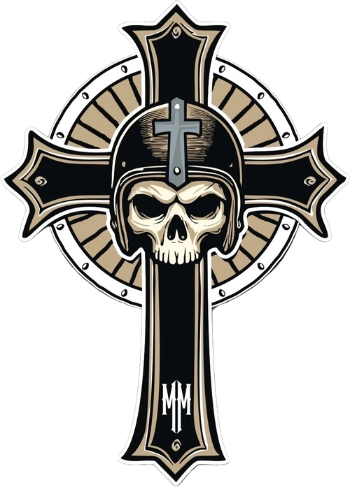 Dauntless Few MM cross and helmet mark